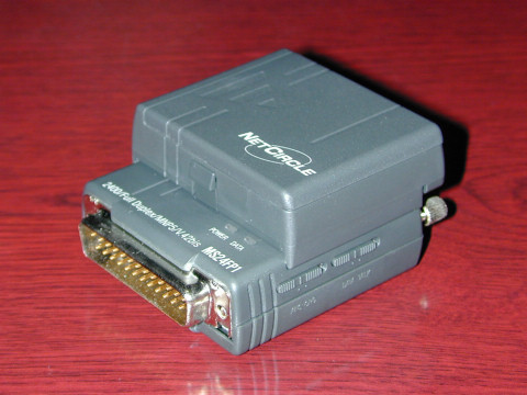 serial connector side