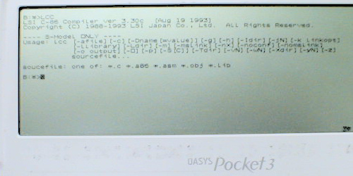 LSI-C86 screen photo